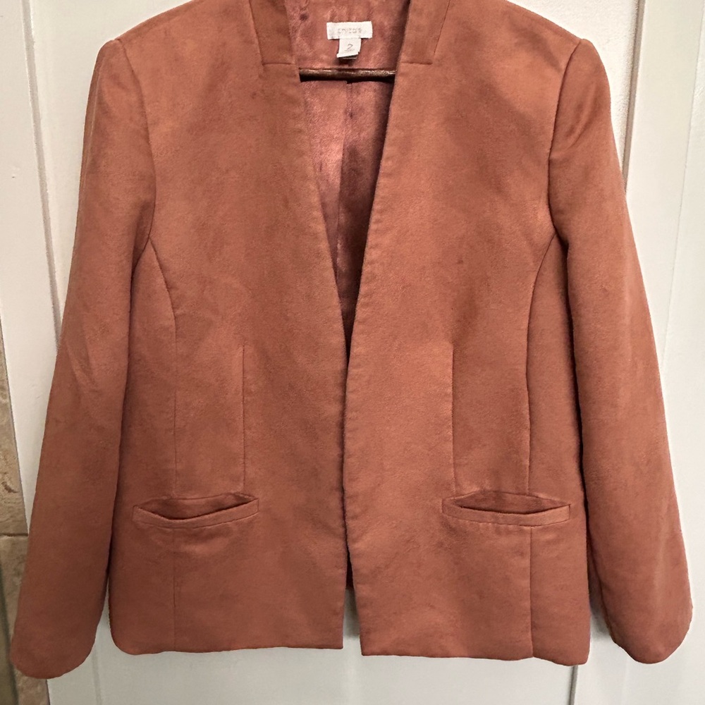 Chico's Soft Coral Blazer